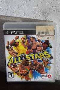lot 231 image: PLAYSTATION 3 WWE ALL STARS VIDEO GAME WITH MANUAL&nbsp