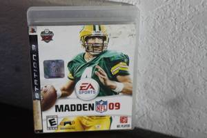 lot 234 image: PLAYSTATION 3 MADDEN NFL 09 VIDEO GAME&nbsp