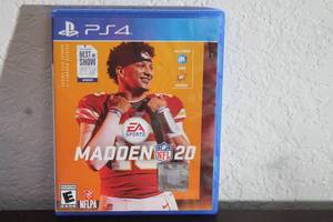 lot 239 image: PLAYSTATION 4 MADDEN EA SPORTS NFL 20 VIDEO GAME&nbsp