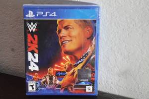lot 241 image: PLAYSTATION 4 WWE 2K24 VIDEO GAME&nbsp