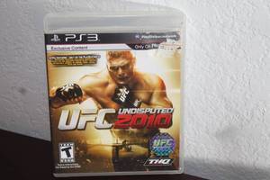 lot 192 image: SONY PLAYSTATION 3 UFC UNDISPUTED 2010 VIDEO GAME