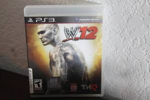lot 198 image: SONY PLAYSTATION 3 WWE 12 VIDEO GAME&nbsp