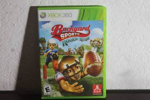 lot 213 image: MICROSOFT XBOX 360 BACKYARD SPORTS  ROOKIE RUSH VIDEO GAME