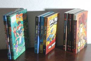lot 46 image: TOTAL OF 10 CHILDRENS COLLECTION GRAPHIC NOVEL BOOKS - BONE BY JEFF SMITH  DOG MAN BY PILKEY  FGTEEV&nbsp