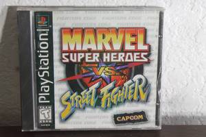 lot 53 image: SONY&nbsp CAPCOM PLAYSTATION MARVEL SUPER HEROES VS STREET FIGHTER VIDEO GAME&nbsp