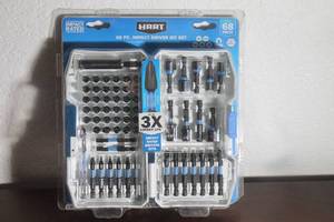lot 128 image: HART 68 PC IMPACT DRIVER BIT SET IN ORIGINAL CASE&nbsp