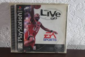 lot 57 image: SONY PLAYSTATION EA SPORTS NBA LIVE 98 VIDEO GAME&nbsp