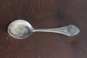 lot 99 image: BRUCE STERLING SILVER&nbsp PATTON MUSEUM FORT KNOX,KY SPOON&nbsp