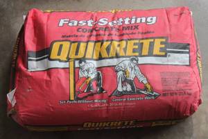 lot 115 image: QUIKRETE FAST SETTING CONCRETE MIX , 50LBS&nbsp
