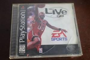 lot 152 image: PLAYSTATION EA SPORTS NBA LIVE 98 VIDEO GAME&nbsp