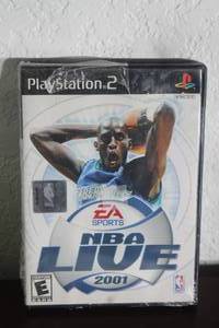 lot 162 image: PLAYSTATION 2 EA SPORT NBA LIVE 2001 VIDEO GAME&nbsp