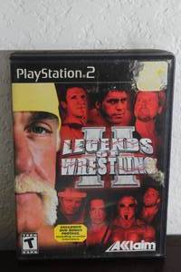 lot 169 image: PLAYSTATION 2 LEGENDS OF WRESTLING II VIDEO GAME&nbsp