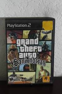 lot 173 image: PS2 GRAND THEFT AUTO SAN ANDREAS VIDEO GAME&nbsp