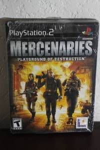 lot 177 image: PS2 MERCENARIES PLAYGROUND OF DESTRUCTION VIDEO GAME&nbsp