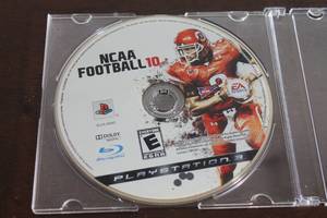 lot 181 image: PS3 NCAA FOOTBALL 10 VIDEO GAME&nbsp