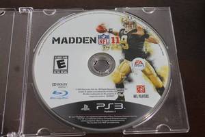 lot 185 image: PS3 EA SPORTS MADDEN NFL 11 VIDEO GAME&nbsp