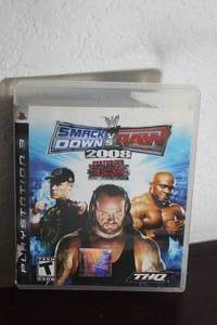 lot 193 image: PS3 SMACK DOWN VS RAW 2008 FEATURING ECW VIDEO GAME&nbsp