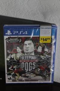 lot 139 image: PS4 SLEEPING DEFINITIVE EDITION DOGS VIDEO GAME&nbsp