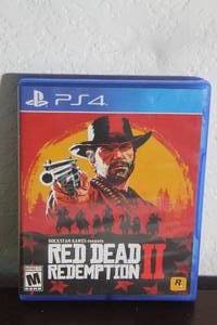 lot 131 image: PS4 ROCKSTAR GAMES PRESENT RED DEAD REDEMPTION II ( 2-DISC) VIDEO GAME&nbsp