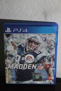 lot 128 image: PS4 MADDEN NFL 17 VIDEO GAME&nbsp