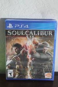 lot 127 image: PS4 SOULCALIBUR VI VIDEO GAME  SEALED SEE PICS&nbsp