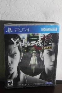 lot 122 image: PS4 YAKUZA KIWAMI STEELBOOK EDITION VIDEO GAME&nbsp