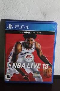 lot 116 image: PS4 THE ONE EDITION NBA LIVE 19 VIDEO GAME&nbsp