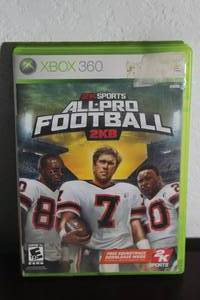 lot 103 image: XBOX 360 LIVE 2K SPORTS ALL PRO FOOTBALL 2K8&nbsp