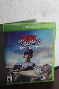 lot 96 image: XBOX ONE RBI BASEBALL 2017 VIDEO GAME&nbsp