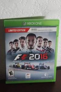 lot 94 image: XBOX ONE LIMITED EDITION FORMULA 1&nbsp 2016 VIDEO GAME&nbsp