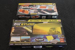 lot 10 image: 2 VISORS TAC VISOR AND BATTLE VISOR&nbsp