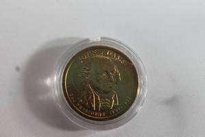 lot 52 image: PRESIDENT DOLLAR COIN JOHN ADAMS 1797-1801