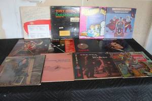 lot 76 image: LOT OF 12 VINTAGE ALBUMS SEE PICS