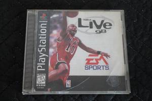 lot 77 image: PLAYSTATION EA SPORTS NBA LIVE 98