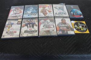 lot 84 image: LOT OF 10 ASSORTED PLAYSTATION2 GAMES FOOTBALL BASKETBALL SKATEBOARD AND RACING