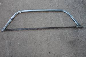 lot 128 image: 40 CURVED HANDLE BOW SAW