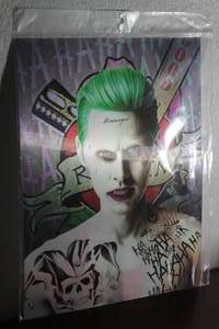 lot 133 image: JOKER TO HARLEY QUINN 3D HOLOGRAPHIC LENTICULAR POSTER 17 H X 12W , SEE PICS&nbsp