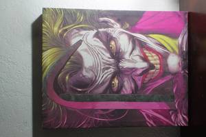 lot 134 image: DC COMIC THE JOKER CANVAS WALL ART 20 H X 16W&nbsp