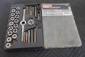 lot 149 image: CRAFTSMAN TAP AND DIE SET AS SHOWN&nbsp