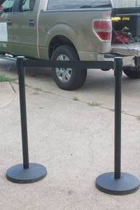 lot 169 image: TOTAL OF 2 - PROLINE CROWD CONTROL BARRIERS&nbsp 41 H&nbsp