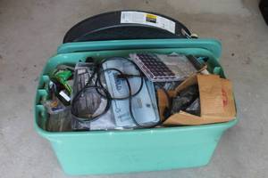 lot 221 image: LARGE TOTE OF MISC&nbsp VARIETY OF ITEMS&nbsp &nbsp, GREAT FOR RESELL GIFTS   SEE PICS TOTE INCLUDED&nbsp