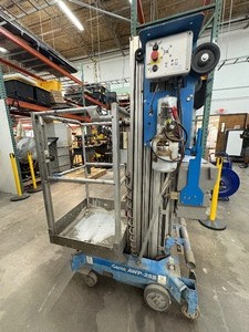 lot 4 image: GENIE AWP-25S AERIAL STANDARD BASE WORK PLATFORM 25