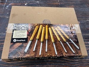 lot 11 image: GREATNECK TURNING TOOL SET NEW IN OPEN BOX&nbsp 44883