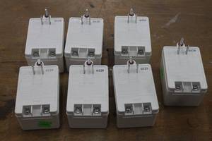 lot 71 image: LOT OF 7 AMSECO PLUG IN TRANSFORMER XF-1620