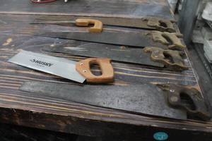 lot 87 image: LOT OF 6 ASSORTED SAWS