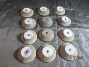 lot 73 image: 12 RUBBER SPACERSBUSHINGS