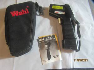 lot 79 image: WAHL INFARED THERMOMETER HEAT SPY DHS-100XL