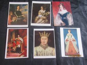 lot 108 image: 6 VINTAGE POSTCARDS