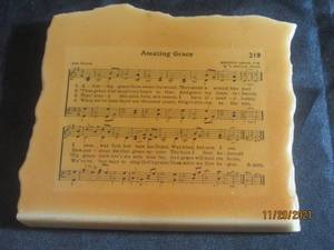 lot 121 image: AMAZING GRACE MARBLE STONE FROM ASHCRAFTS