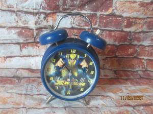 lot 182 image: MARVEL X-MEN 2006 WOLVERINE ALARM CLOCK MODEL 7XM02BA